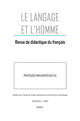 E-book, Pratiques innovantes en FLE : 2007 42.2., EME Editions