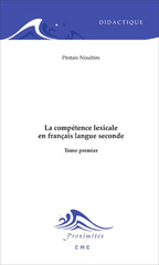 eBook, La compétence lexicale en français langue seconde : Tome 1., EME Editions