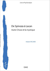 E-book, De Spinoza à Lacan : autre chose et la mystique, EME Editions