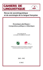 E-book, Dynamiques plurilingues : transpositions politiques et didactiques, EME éditions