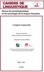 E-book, Langues et pouvoirs, EME éditions