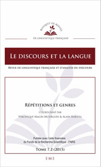 E-book, Répétitions et genres, EME éditions