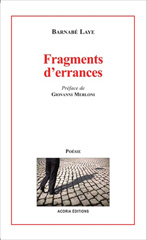 E-book, Fragments d'errances, Laye, Barnabé, Editions Acoria