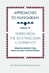 E-book, Approaches to Hungarian, John Benjamins Publishing Company