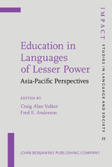 E-book, Education in Languages of Lesser Power, John Benjamins Publishing Company