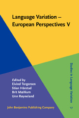 E-book, Language Variation : European perspectives IV, John Benjamins Publishing Company