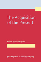 eBook, The Acquisition of the Present, John Benjamins Publishing Company
