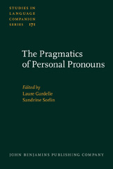 eBook, The Pragmatics of Personal Pronouns, John Benjamins Publishing Company