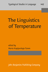 E-book, The Linguistics of Temperature, John Benjamins Publishing Company