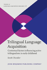 eBook, Trilingual Language Acquisition, Chevalier, Sarah, John Benjamins Publishing Company