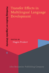 Transfer Effects in Multilingual Language Development - Peukert, Hagen ...