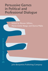 E-book, Persuasive Games in Political and Professional Dialogue, John Benjamins Publishing Company