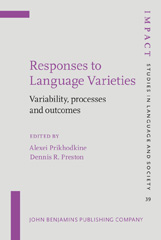 E-book, Responses to Language Varieties, John Benjamins Publishing Company