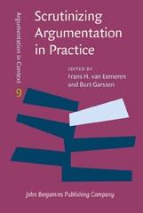 E-book, Scrutinizing Argumentation in Practice, John Benjamins Publishing Company