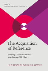 E-book, The Acquisition of Reference, John Benjamins Publishing Company