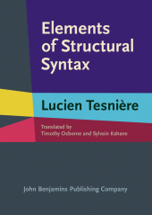 E-book, Elements of Structural Syntax, John Benjamins Publishing Company
