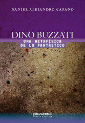 eBook, Dino Buzzati : una metafísica de lo fantástico, Editorial Biblos