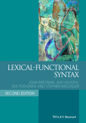 E-book, Lexical-Functional Syntax, Bresnan, Joan, Blackwell