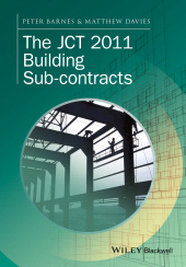 E-book, The JCT 2011 Building Sub-contracts, Blackwell