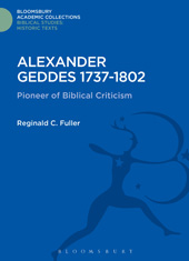 E-book, Alexander Geddes 1737-1802, Bloomsbury Publishing