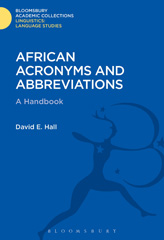 eBook, African Acronyms and Abbreviations, Bloomsbury Publishing