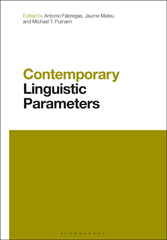 E-book, Contemporary Linguistic Parameters, Bloomsbury Publishing