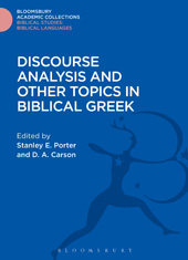 E-book, Discourse Analysis and Other Topics in Biblical Greek, Bloomsbury Publishing