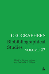 eBook, Geographers : Biobibliographical Studies, Bloomsbury Publishing