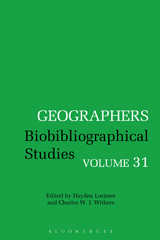 E-book, Geographers : Biobibliographical Studies, Bloomsbury Publishing