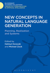 eBook, New Concepts in Natural Language Generation, Bloomsbury Publishing