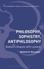 E-book, Philosophy, Sophistry, Antiphilosophy, McLennan, Matthew R., Bloomsbury Publishing