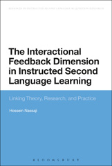 E-book, The Interactional Feedback Dimension in Instructed Second Language Learning, Nassaji, Hossein, Bloomsbury Publishing