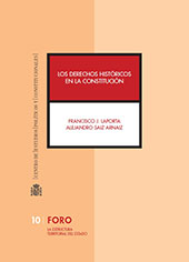 E-book, Los derechos históricos en la Constitución, Laporta, Francisco J., Centro de Estudios Políticos y Constitucionales