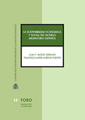 E-book, La sostenibilidad económica y social del modelo migratorio español, Jimeno Serrano, Juan F., Centro de Estudios Políticos y Constitucionales