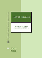 eBook, Inmigración y educación, Cebolla Boado, Héctor, Centro de Estudios Políticos y Constitucionales