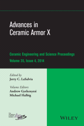 eBook, Advances in Ceramic Armor X, Volume 35, Issue 4, American Ceramic Society