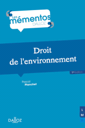 E-book, Droit de l'environnement, Éditions Dalloz