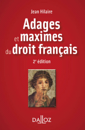 E-book, Adages et maximes du droit français., Éditions Dalloz