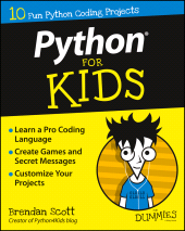 E-book, Python For Kids For Dummies, For Dummies