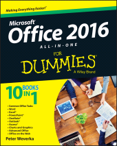 E-book, Office 2016 All-in-One For Dummies, For Dummies