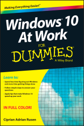 E-book, Windows 10 At Work For Dummies, For Dummies