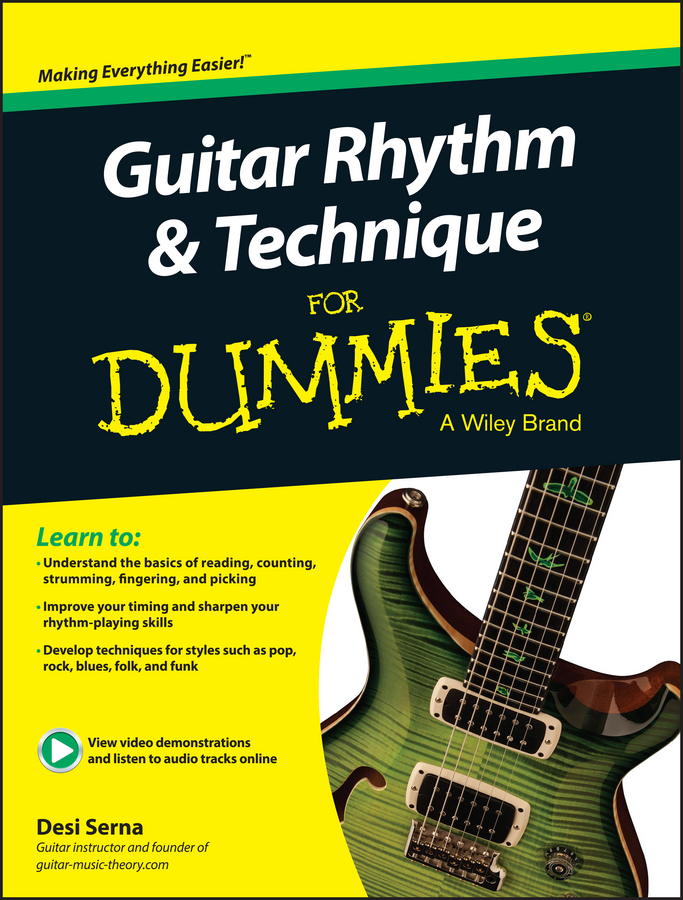 eBook, Guitar Rhythm and Techniques For Dummies, For Dummies