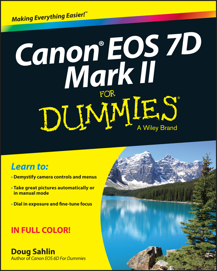 eBook, Canon EOS 7D Mark II For Dummies, For Dummies