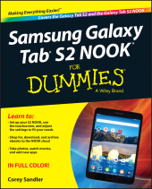E-book, Samsung Galaxy Tab S2 NOOK For Dummies, For Dummies