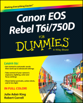 eBook, Canon EOS Rebel T6i / 750D For Dummies, For Dummies