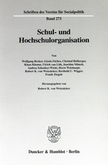 E-book, Schul- und Hochschulorganisation., Duncker & Humblot