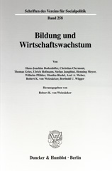 E-book, Bildung und Wirtschaftswachstum., Duncker & Humblot