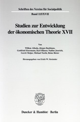 E-book, Die Umsetzung wirtschaftspolitischer Grundkonzeptionen in die kontinentaleuropäische Praxis des 19. und 20. Jahrhunderts, II. Teil. : Studien zur Entwicklung der ökonomischen Theorie XVII., Duncker & Humblot