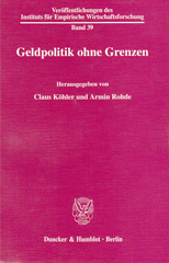 E-book, Geldpolitik ohne Grenzen., Duncker & Humblot