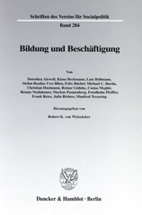 E-book, Bildung und Beschäftigung., Duncker & Humblot